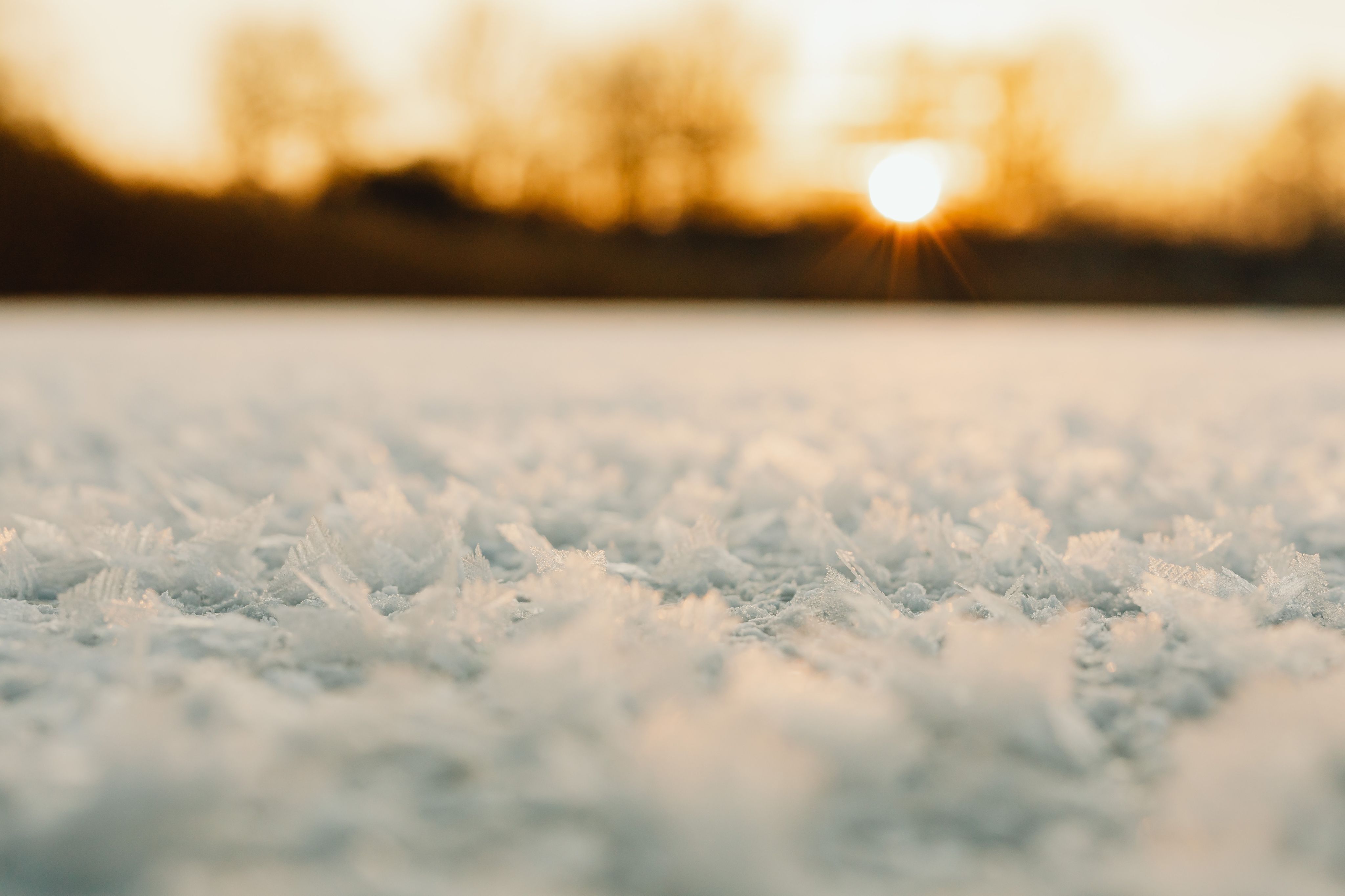 fresh snow fall horizon design hygge cozy