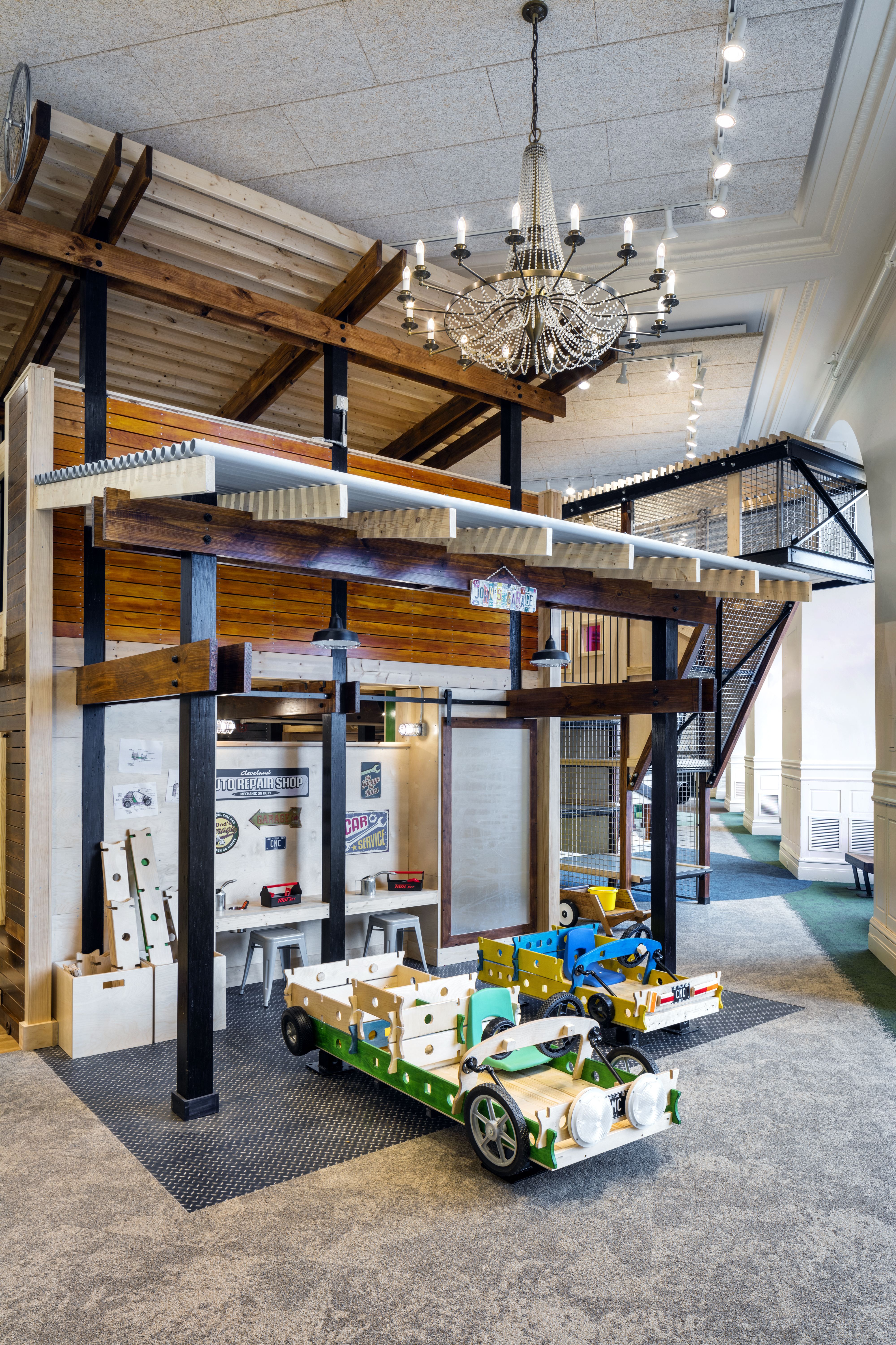 Abstract wavy lines with subtle lighting